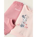 Βρεφικές φόρμες φούτερ για κορίτσι ροζ Minnie Zippy ZNGAP0601_25018
