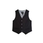 Γιλέκο υφασμάτινο για αγόρι μαύρο GANG 124540
