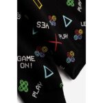 Μπλούζα φούτερ μακρυμάνικη για αγόρι μαύρο Funky 225-392104-2