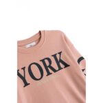 Μπλούζα φούτερ για κορίτσι ροζ Funky 225-592105-1