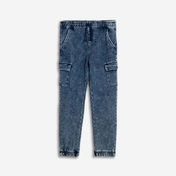 Παντελόνι τζιν cargo για αγόρι μπλε FUNKY 226-112106-1