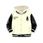 Τζάκετ φούτερ προβατάκι αγόρι εκρού-μαύρο Funky 226-309100-1