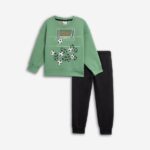 Σετ φόρμες φούτερ για αγόρι πράσινο-μαύρο Funky 226-317110-1