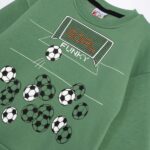 Σετ φόρμες φούτερ για αγόρι πράσινο-μαύρο Funky 226-317110-1