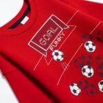 Σετ φόρμες φούτερ για αγόρι κόκκινο-μπλε Funky 226-317110-2