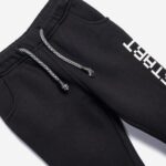 Σετ φόρμες φούτερ αχνούδιαστες για αγόρι μπλε-μαύρο Funky 226-317115-1