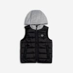 Μπουφάν αμάνικο για αγόρι μαύρο FUNKY 226-318106-1