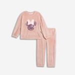 Σετ φόρμες βελουτέ για κορίτσι ροζ Funky 226-717139-1