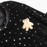 Σετ φόρμες βελουτέ για κορίτσι μαύρο Funky 226-717140-2