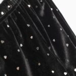 Σετ φόρμες βελουτέ για κορίτσι μαύρο Funky 226-717140-2