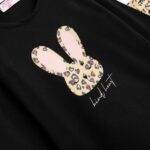 Σετ μπλουζοφόρεμα-κολάν για κορίτσι μαύρο-μπεζ Funky 226-721122-1