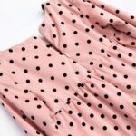 Φόρεμα μακρυμάνικο βελουτέ για κορίτσι ροζ Funky 226-729107-1