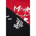 Σετ φόρμες φούτερ για αγόρι σε χρώμα κόκκινο-μαύρο Sprint 252-1010-400