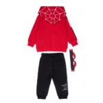 Παιδικό σετ φόρμες φούτερ αγόρι κόκκινο-μαύρο Spiderman Sprint 252-1025-400