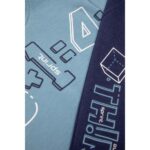 Σετ φόρμες φούτερ για αγόρι σε χρώμα μπλε Sprint 252-1026-345