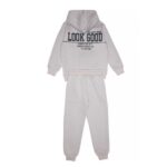 Σετ φόρμες φούτερ για αγόρι γκρι Sprint 252-3033-160