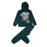 Σετ φόρμες φούτερ για αγόρι πράσινο Sprint 252-3035-640