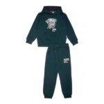 Σετ φόρμες φούτερ για αγόρι πράσινο Sprint 252-3035-640