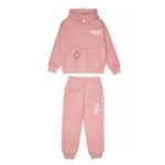 Σετ φόρμες φούτερ για κορίτσι σε χρώμα ροζ Sprint 252-4020-814