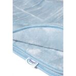 Κουβέρτα κούνιας βελουτέ ανάγλυφη 110×140cm Sweet Bear 11 Baby Blue Dimcol 31472748001