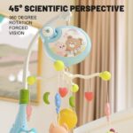 Μουσικό Κρεβατιού Με Φως Cartoon Bear Blue Bebe Stars 860-130