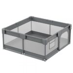 Πάρκο τετράγωνο 150×150 Playzen Grey Bebe Stars 880-100 - Image 9