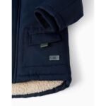 Βρεφικό μπουφάν-παρκά με κουκούλα για αγόρι μπλε Zippy ZBBAP0101_25008