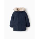 Μπουφάν-παρκά με κουκούλα για αγόρι μπλε Zippy ZKBAP0101_25012