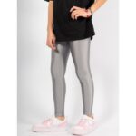 Κολάν γυαλιστερό για κορίτσι γκρι Nina Club 1980-1