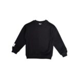 Μπλούζα φούτερ μακρυμάνικη για αγόρι μαύρο Gang 225506