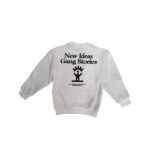 225611 1 Σετ φόρμες αχνούδιαστες αγόρι λευκό-μαύρο Gang 225611