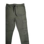 Παιδικό παντελόνι cargo χακί αγόρι GANG 225944