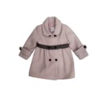 Παλτό για κορίτσι ροζ Mamma Natura W19-2250-1