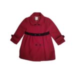 Παλτό για κορίτσι μπορντώ Mamma Natura W19-2250