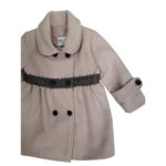 Παλτό για κορίτσι ροζ Mamma Natura W19-2250-1