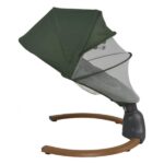 Κούνια Ηλεκτρική Fluffy Forest Green Bebe Stars 257-176