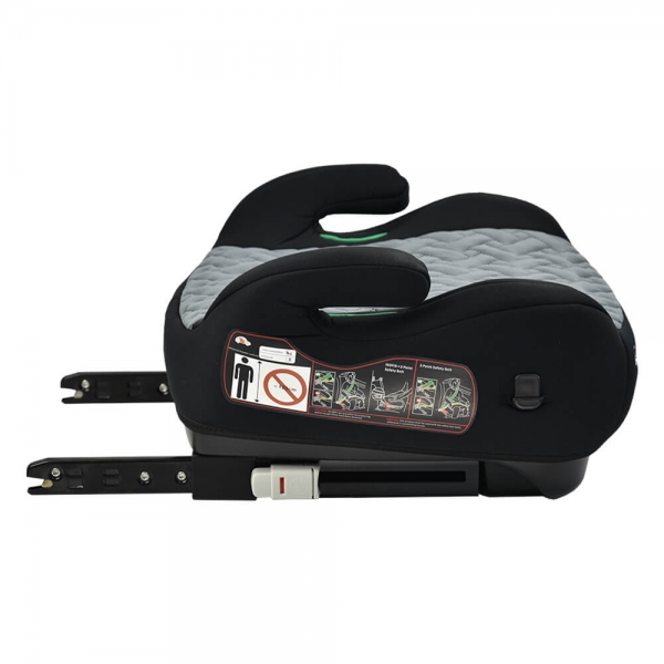 Κάθισμα Αυτοκινήτου Booster Isofix I-Size Grey Bebe Stars 954-186