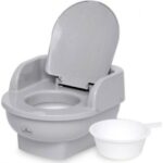 Γιογιό Λεκάνη Με Καπάκι Throne Zebra Grey Lorelli 10130910051