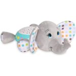 Φωτάκι Νυκτός-Προτζέκτορας με Μουσική, Φως και Ήχους για Νεογέννητα Night Light Elephant Lorelli 10280140006