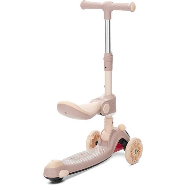 Πατίνι Τρίτροχο Με Κάθισμα Swiftie Beige Lorelli 10390220001