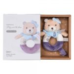 Μαλακή Teddy Flower Rattle Ring Bebe Stars 60-105