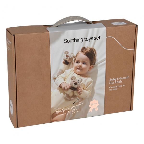 Σετ Δώρου 12τμχ.Teddy Bear Rattles Bebe Stars 60-103