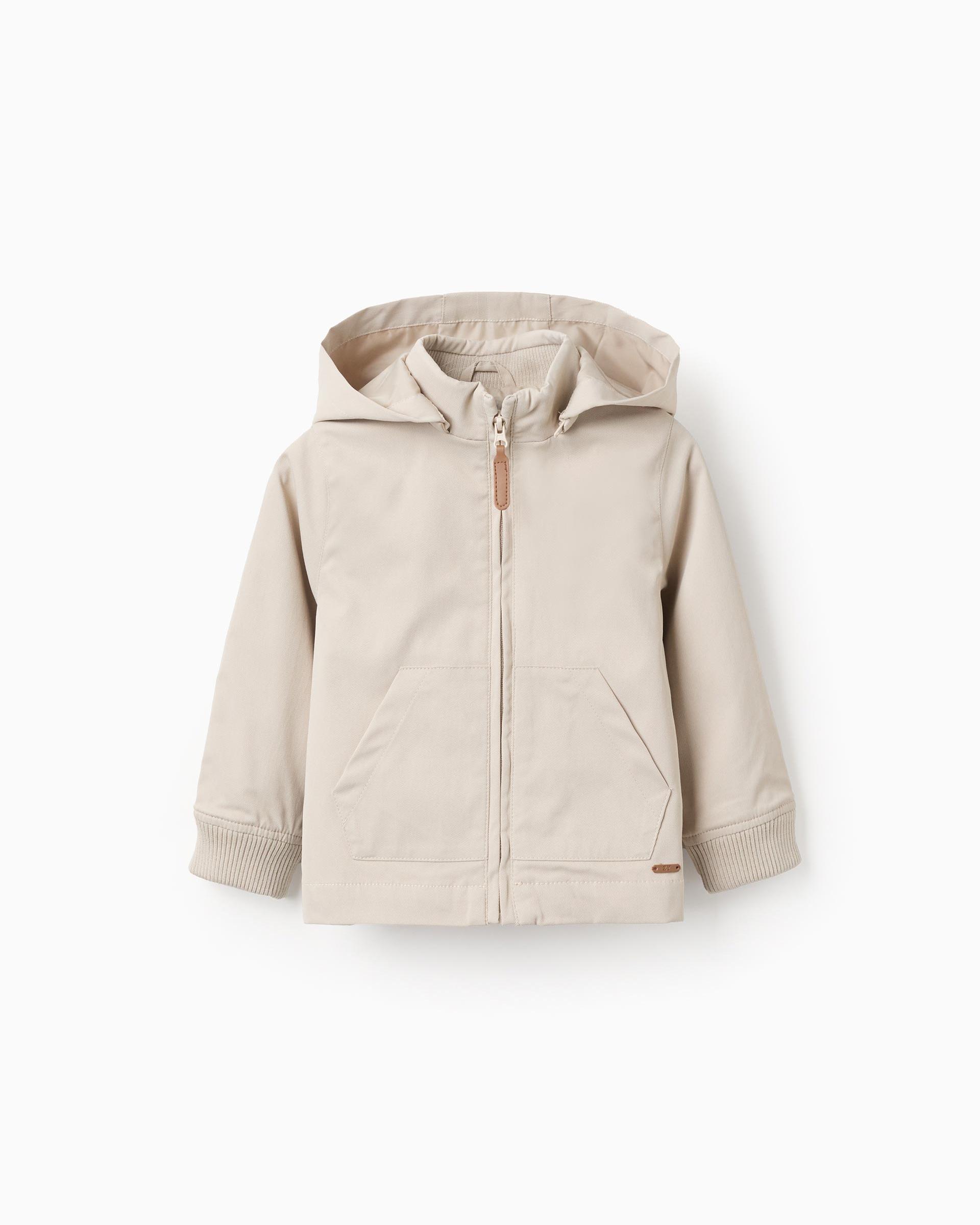 Βρεφικό μπουφάν ανοιξιάτικο για αγόρι μπεζ ZIPPY ZBBAP0102_26004