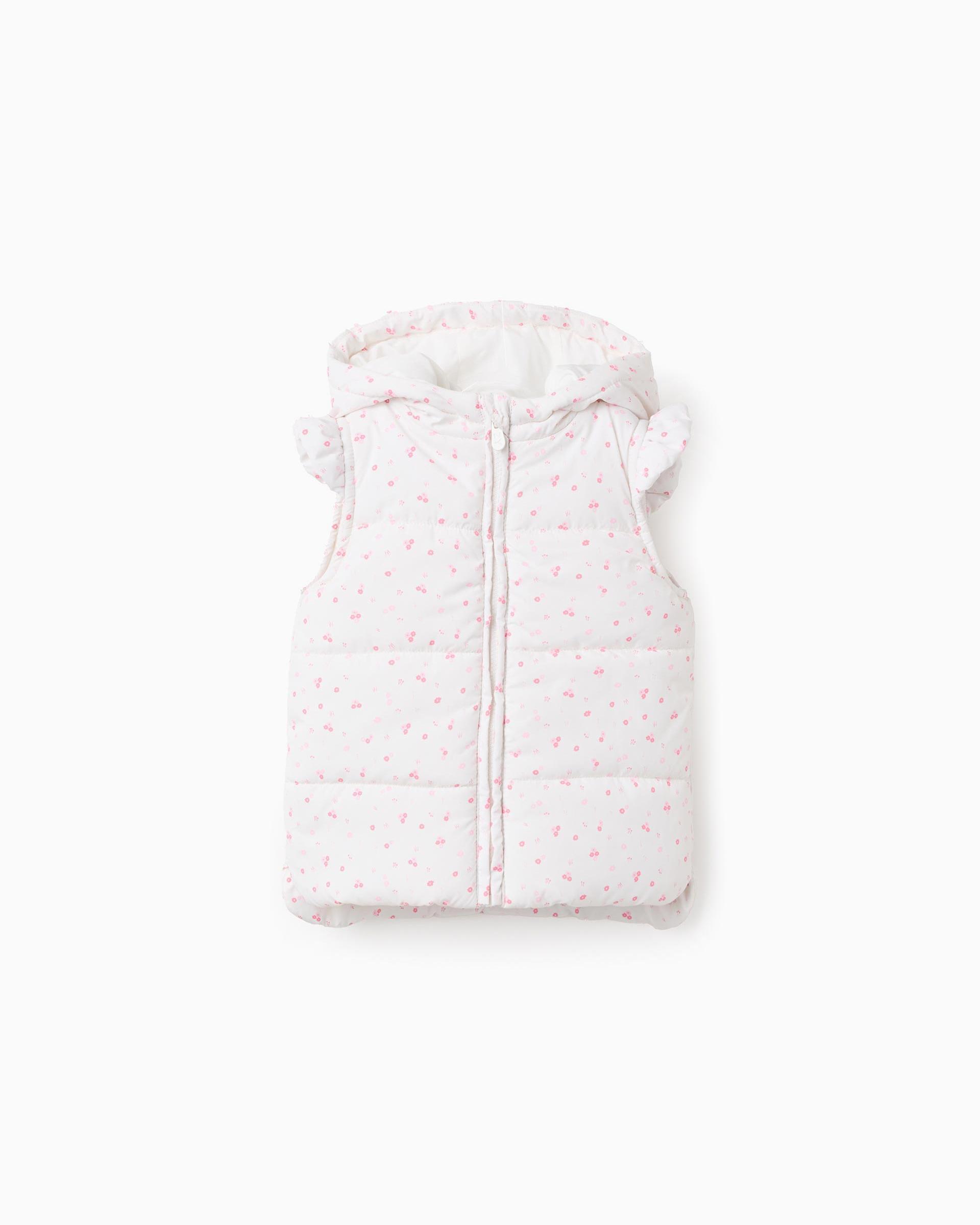 Βρεφικό αμάνικο μπουφάν κορίτσι εκρού ZIPPY ZBGAP0104_26001