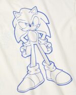 Παιδική μπλούζα μακό κοντομάνικη Sonic αγόρι λευκή ZIPPY ZKBAP0303_26020 - Image 4