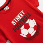 Παιδικό σετ μακό καλοκαιρινό αγόρι κόκκινο-μαύρο FUNKY 126-301113-1