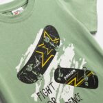 Παιδικό σετ μακό καλοκαιρινό αγόρι πράσινο-μαύρο FUNKY 126-301119-1 - Image 2