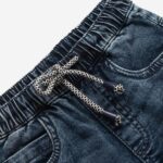 Παιδικό σετ καλοκαιρινό βερμούδα τζιν αγόρι κόκκινο-μπλε FUNKY 126-302104-1 - Image 3