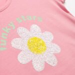Παιδική μακό μπλούζα κοντομάνικη κορίτσι ροζ FUNKY 126-505121-2