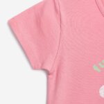 Παιδική μακό μπλούζα κοντομάνικη κορίτσι ροζ FUNKY 126-505121-2